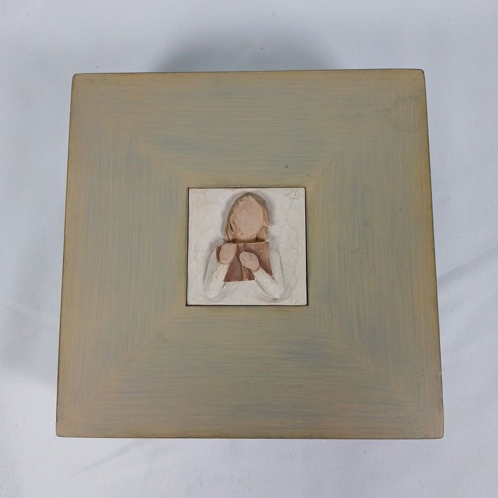 Willow Tree Love of Learning Box Susan Lordi DEMDACO 2007 Figurine Keepsake